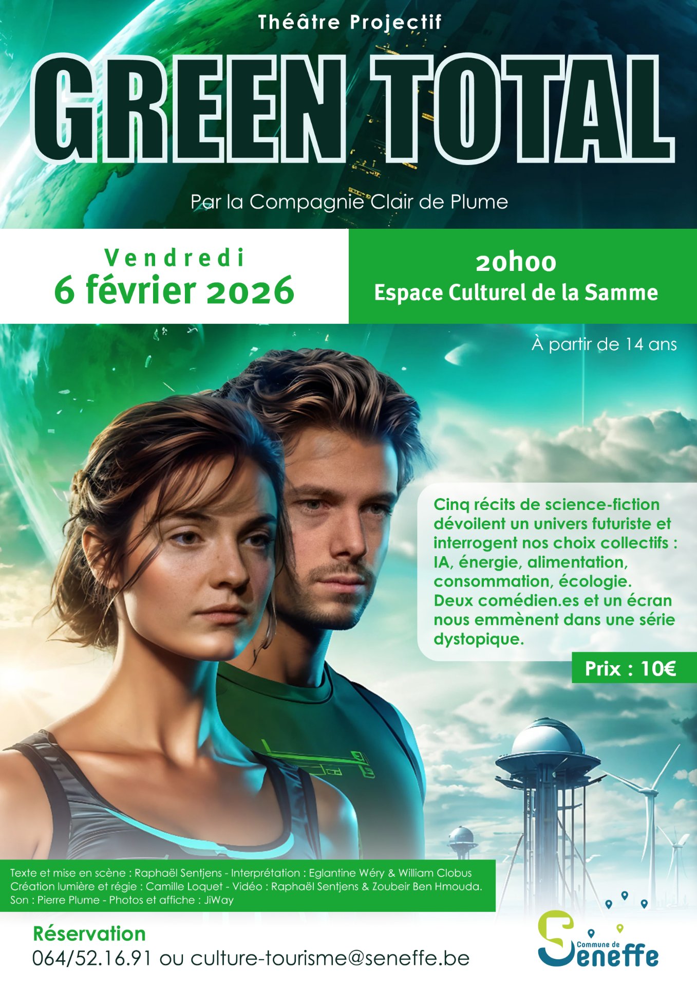Green Total dans Hainaut - Concert / Spectacle - Wekty