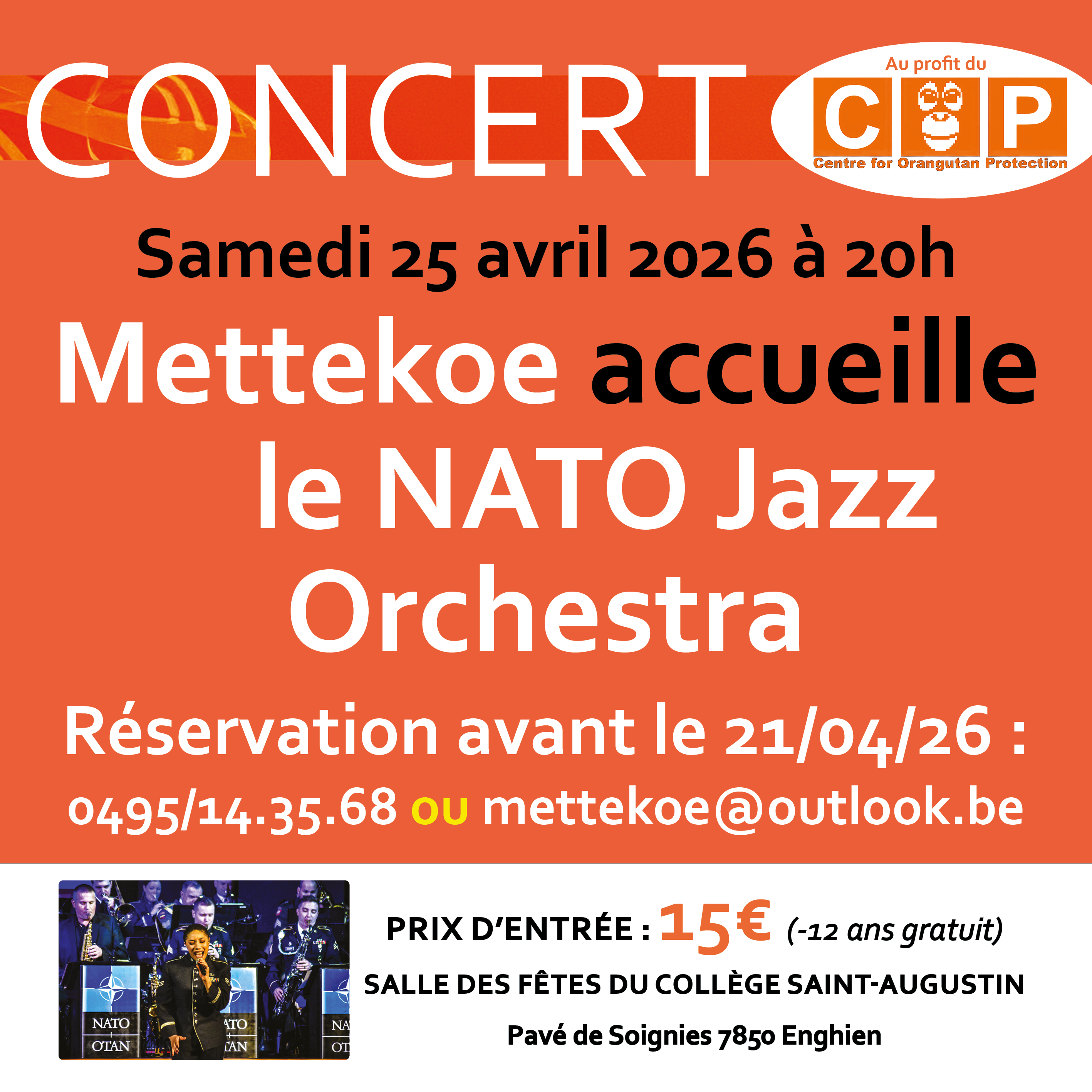 Mettekoe accueille le NATO Jazz Orchestra