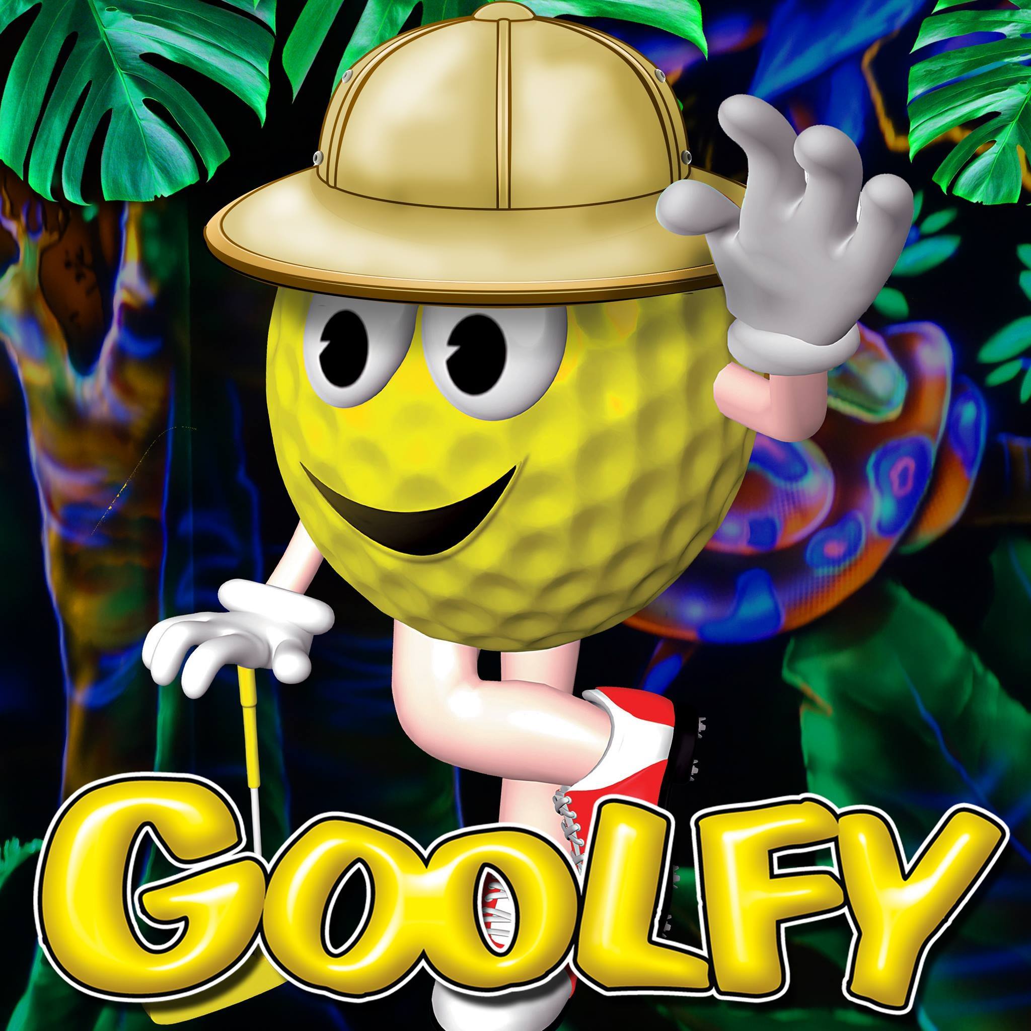 Jungle Goolfy - parcours de minigolf fluorescent indoor