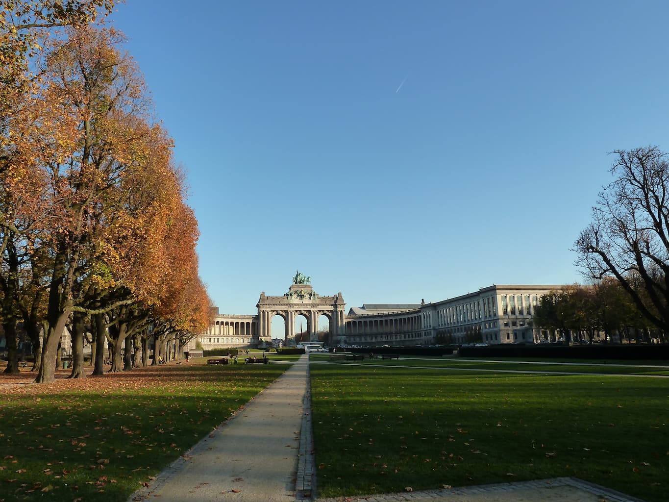 Parc du Cinquantenaire à Bruxelles - Wekty