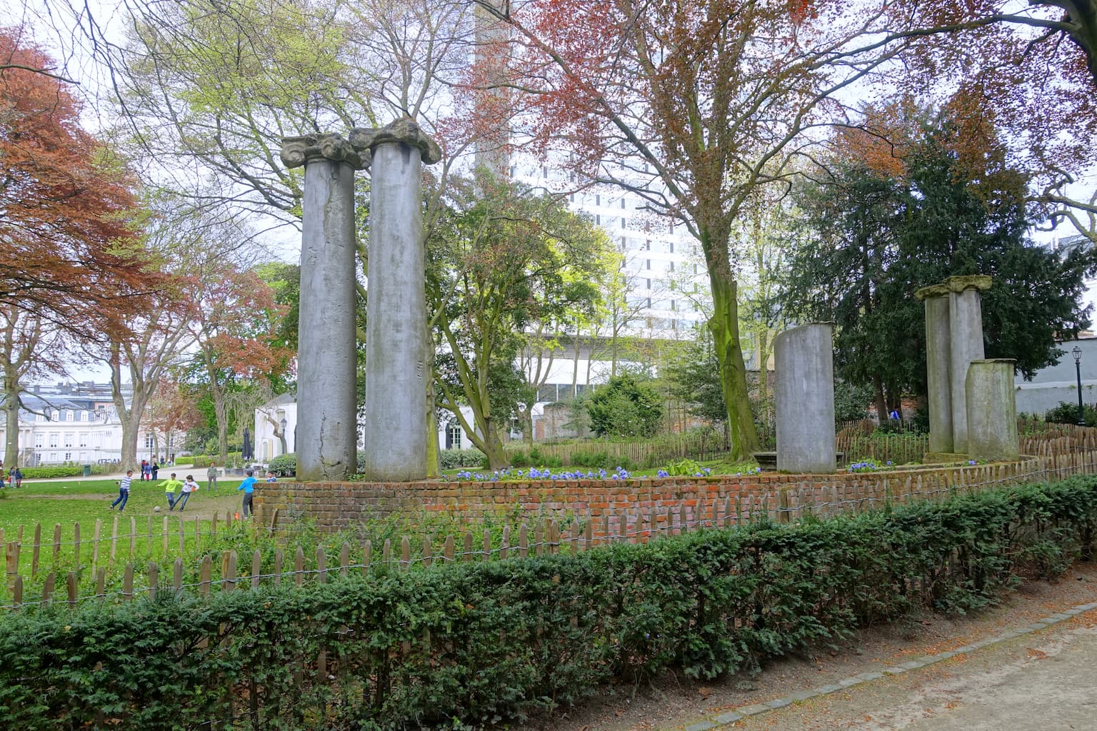Parc d’Egmont à Bruxelles - Wekty
