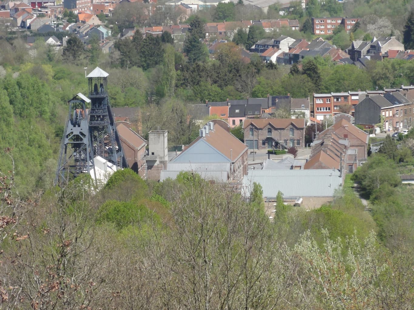 Le Bois du Cazier à Marcinelle - Wekty