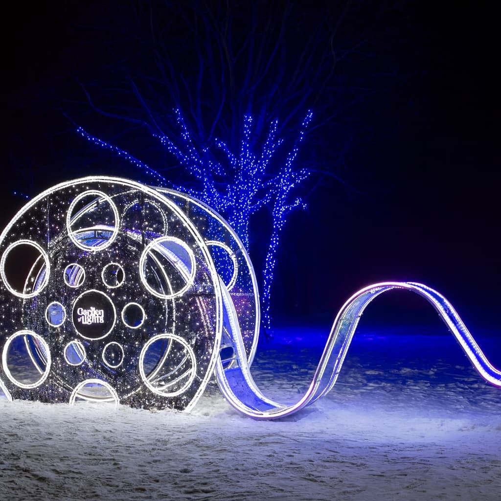 Les Schtroumpfs - Garden of Lights à Rixensart - Wekty