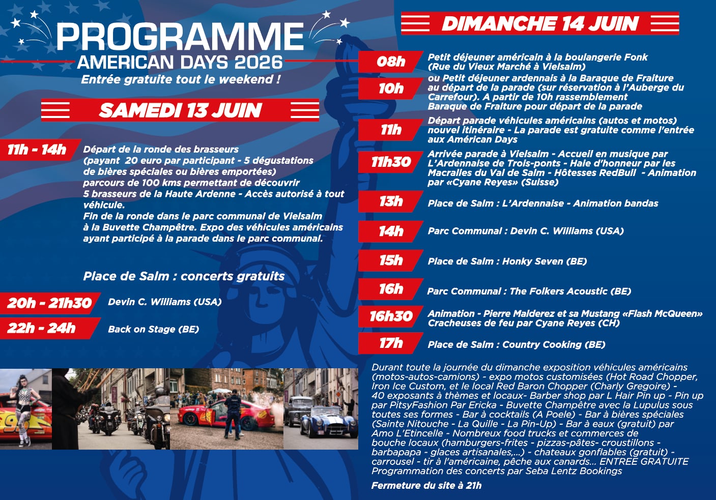 American Days en Belgique - Wekty