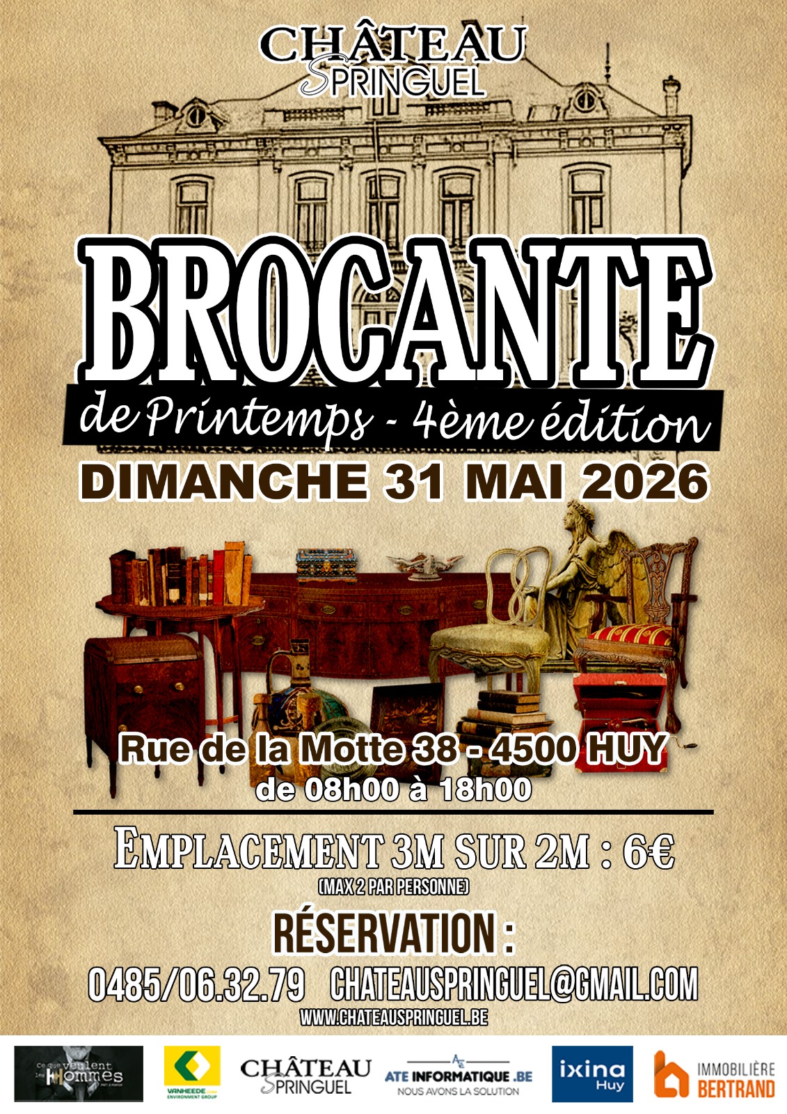 Brocante de Printemps du Château Springuel