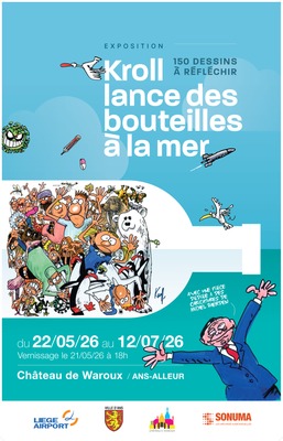 Exposition : Kroll lance des bouteilles à la mer